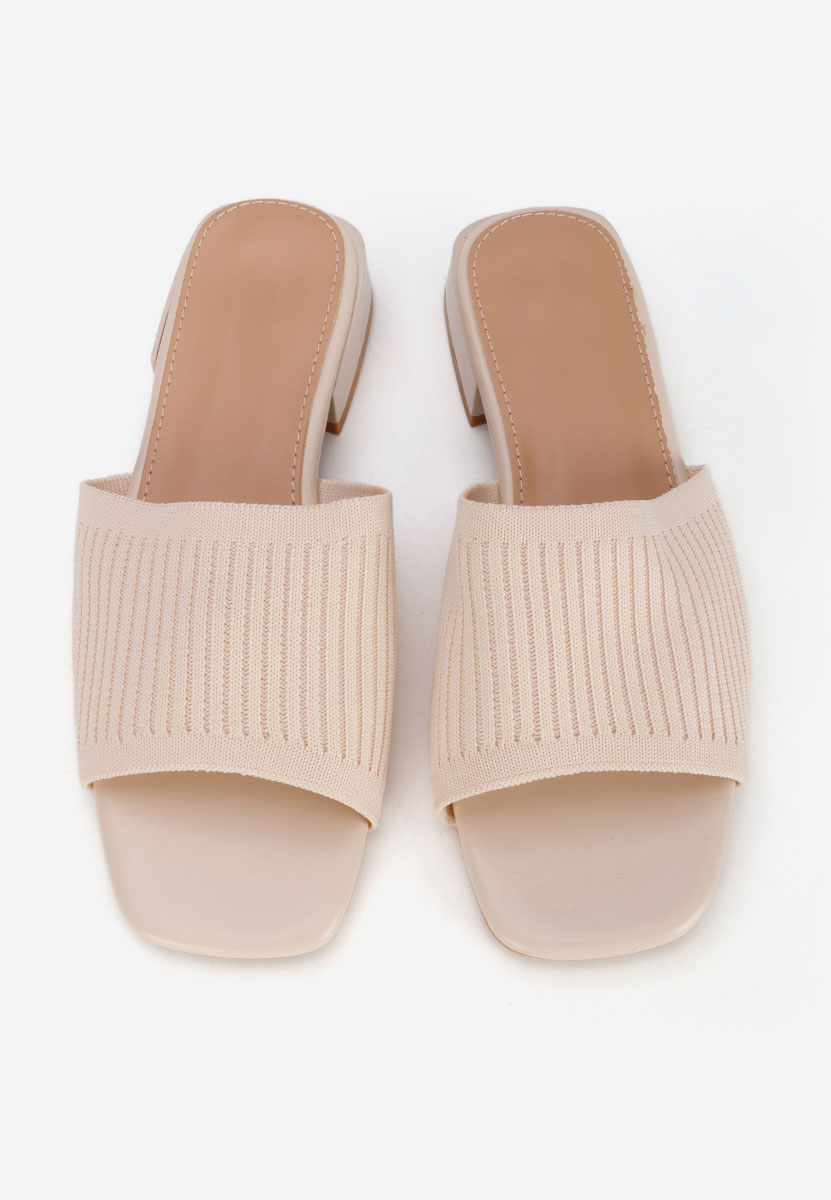 Ciabatte donna Alinia beige