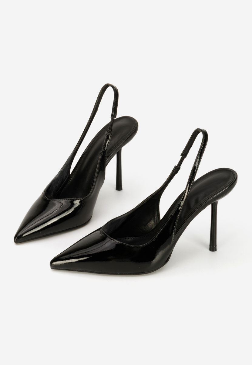 Décolleté Slingback Kity nero