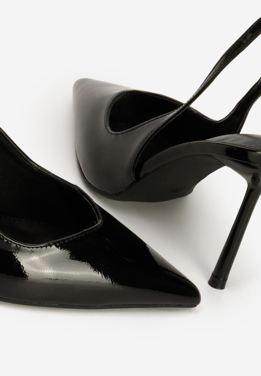 Décolleté Slingback Kity nero