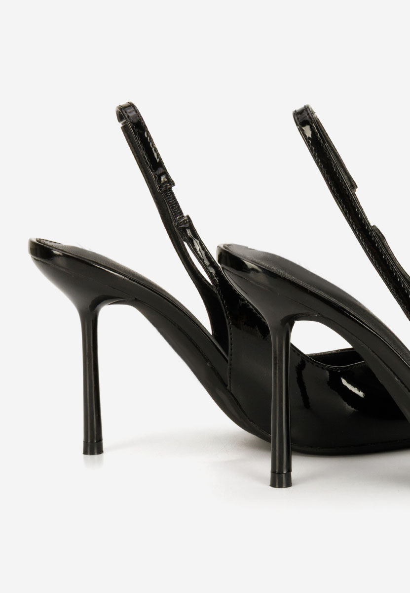 Décolleté Slingback Kity nero