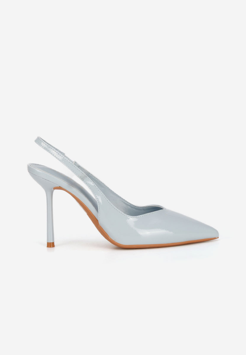 Décolleté Slingback Kity blu