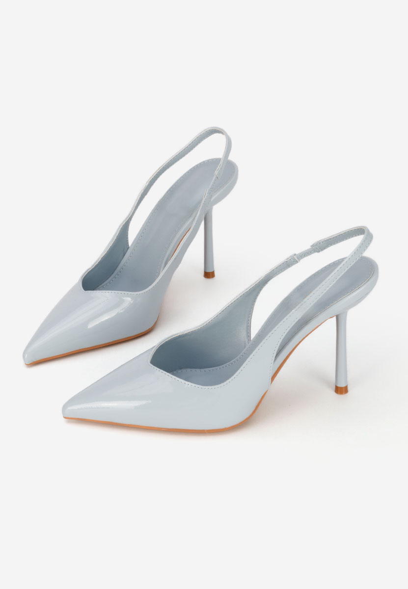 Décolleté Slingback Kity blu