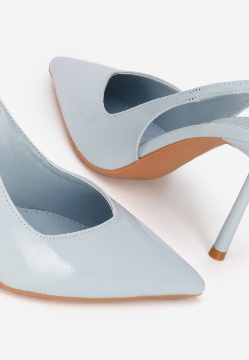 Décolleté Slingback Kity blu
