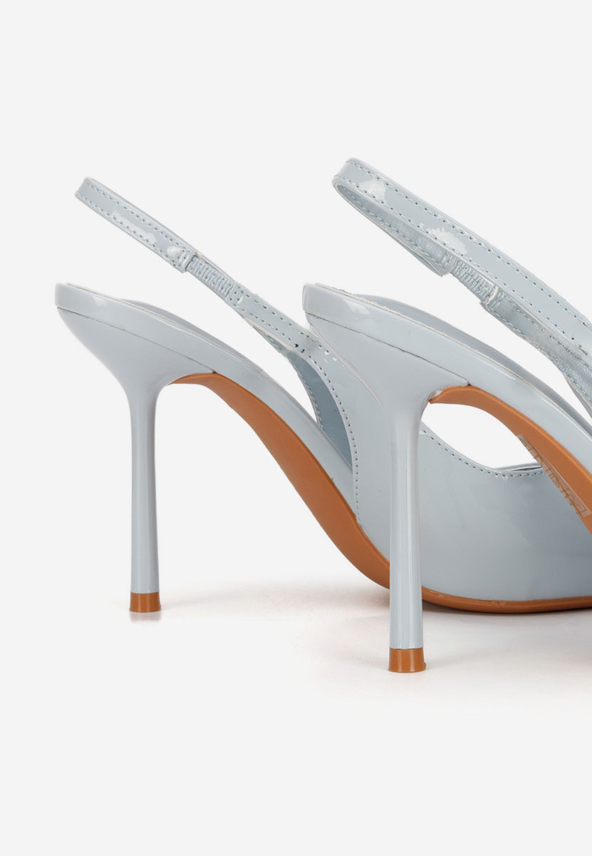 Décolleté Slingback Kity blu