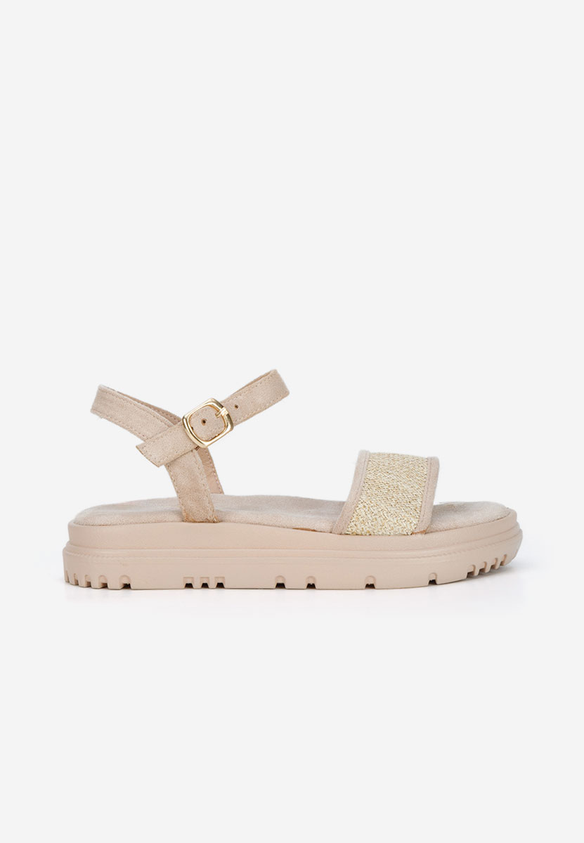 Sandali platform Donetia cachi
