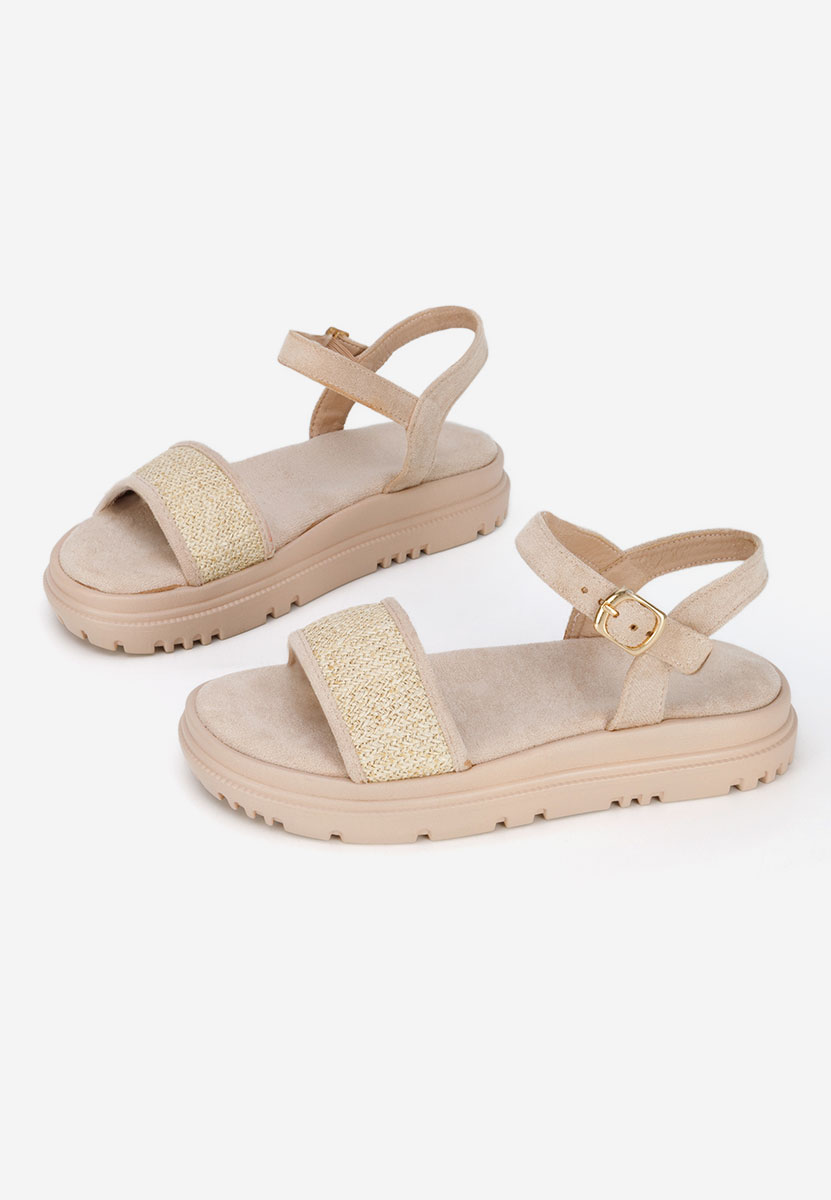 Sandali platform Donetia cachi