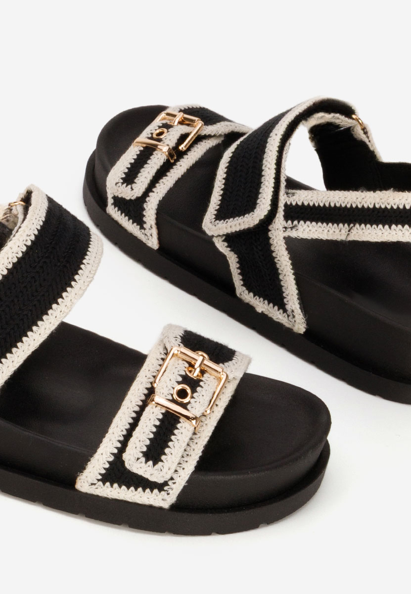 Sandali bassi donna Sharma nero