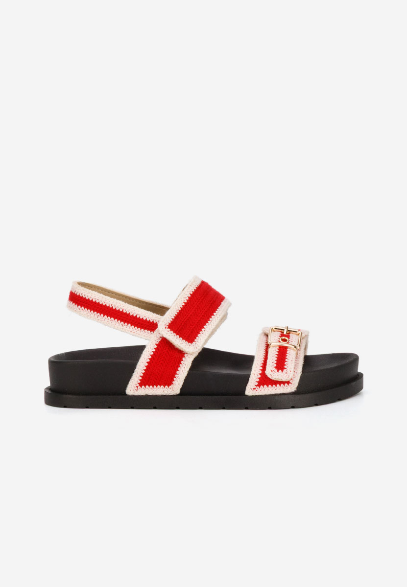 Sandali bassi donna Sharma rosso