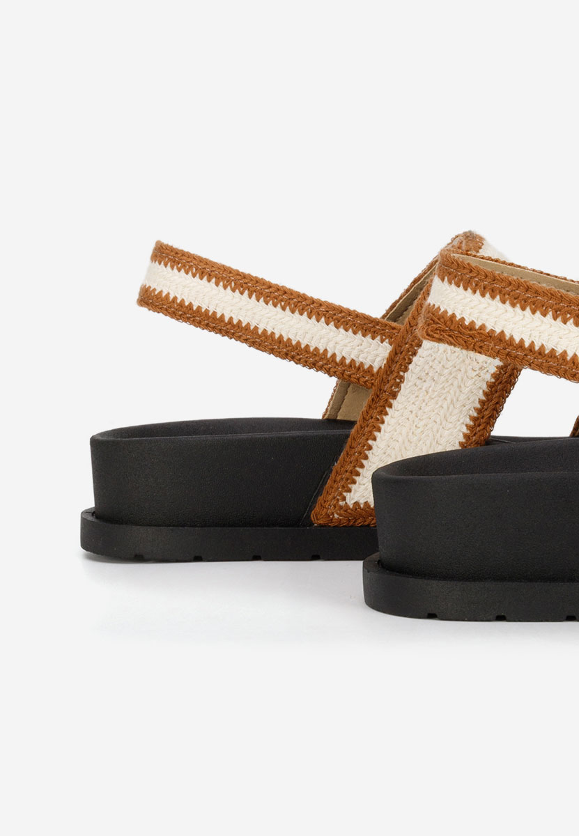 Sandali bassi donna Sharma camel