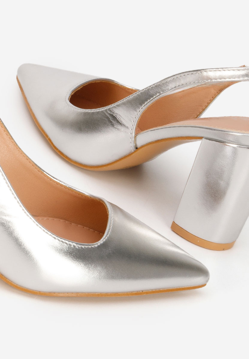 Décolleté Slingback Eleria argento