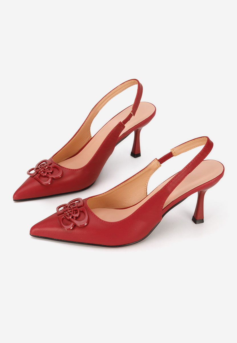 Décolleté Slingback Beatrise V2 granata