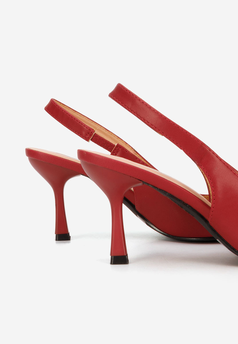 Décolleté Slingback Beatrise V2 granata