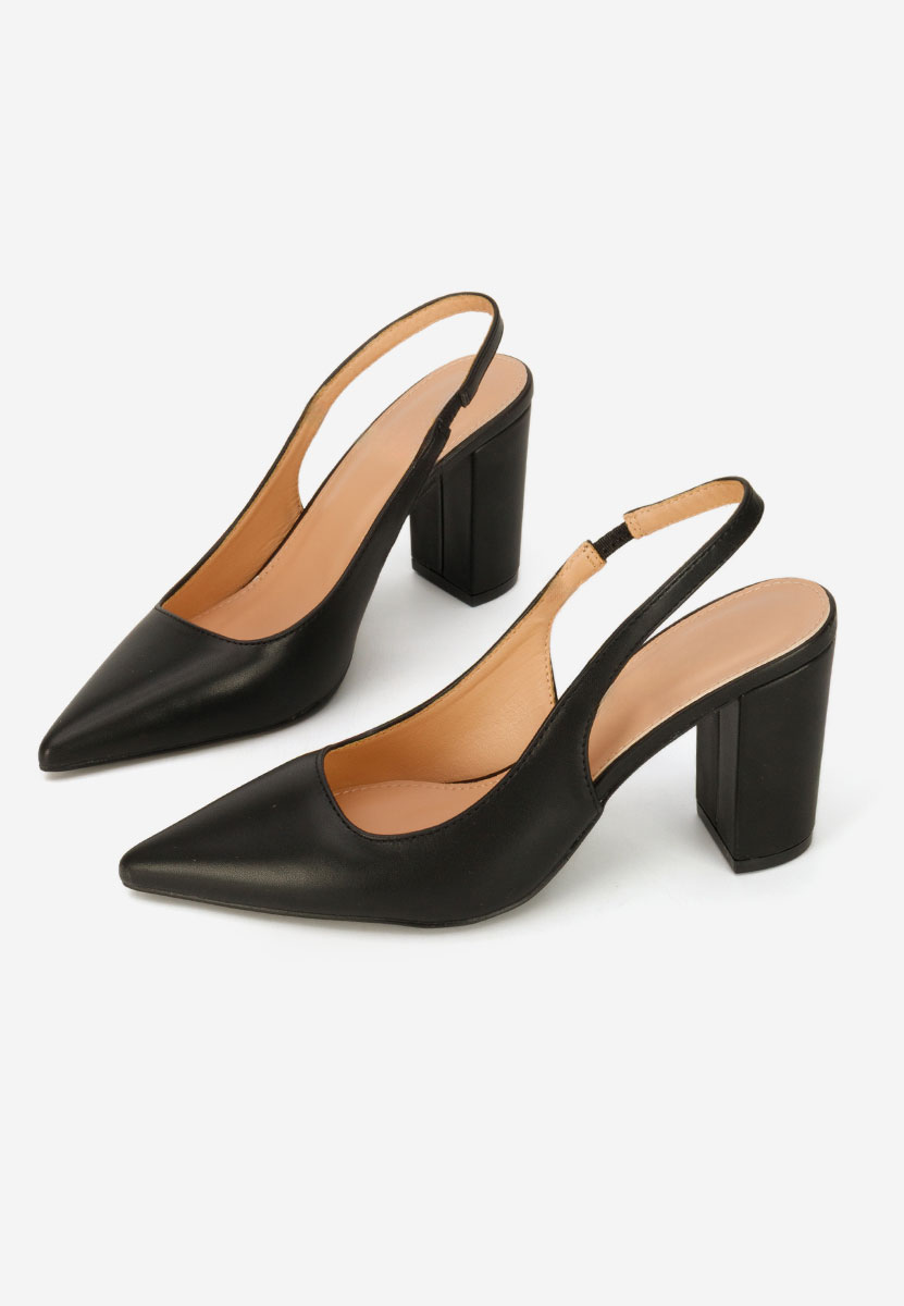 Décolleté Slingback Eleria nero