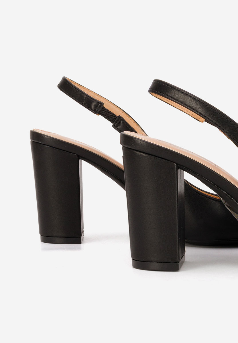 Décolleté Slingback Eleria nero