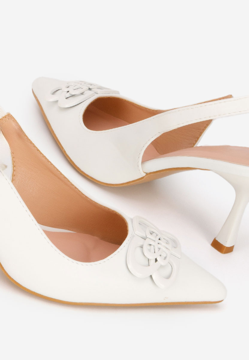Décolleté Slingback Beatrise V2 bianchi