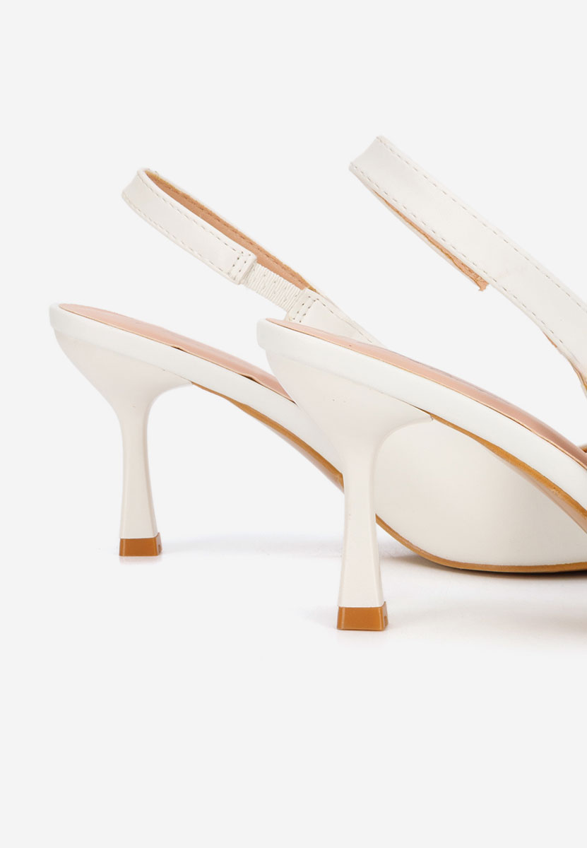 Décolleté Slingback Beatrise V2 bianchi