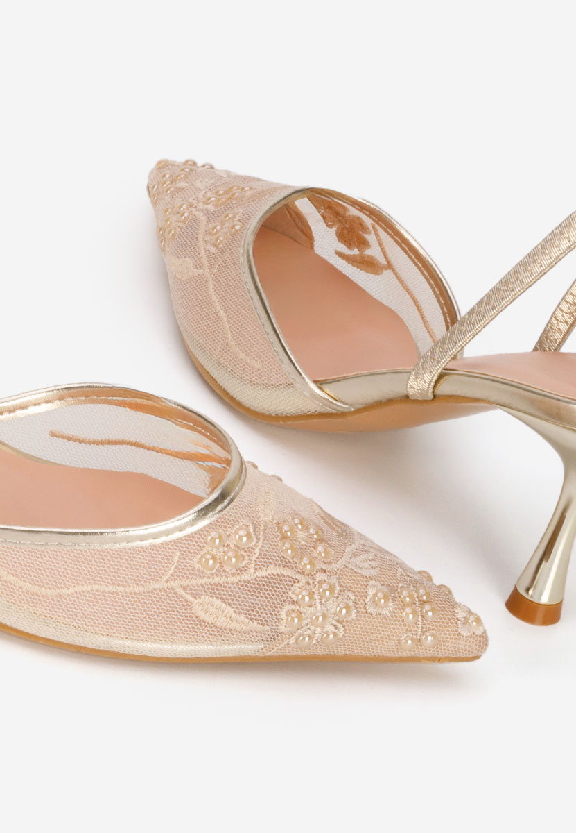 Décolleté Slingback Florias oro