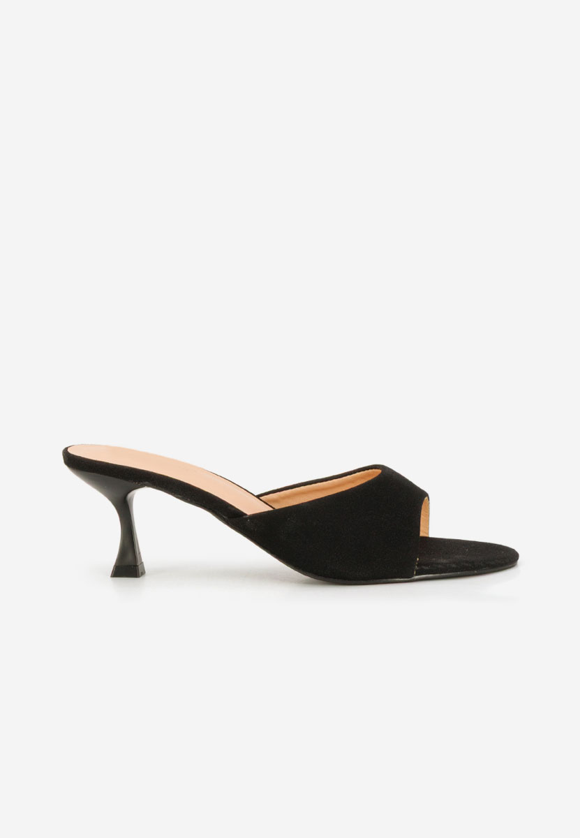 Ciabatte con tacco Otelia nero