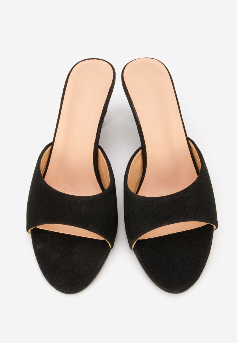Ciabatte con tacco Otelia nero