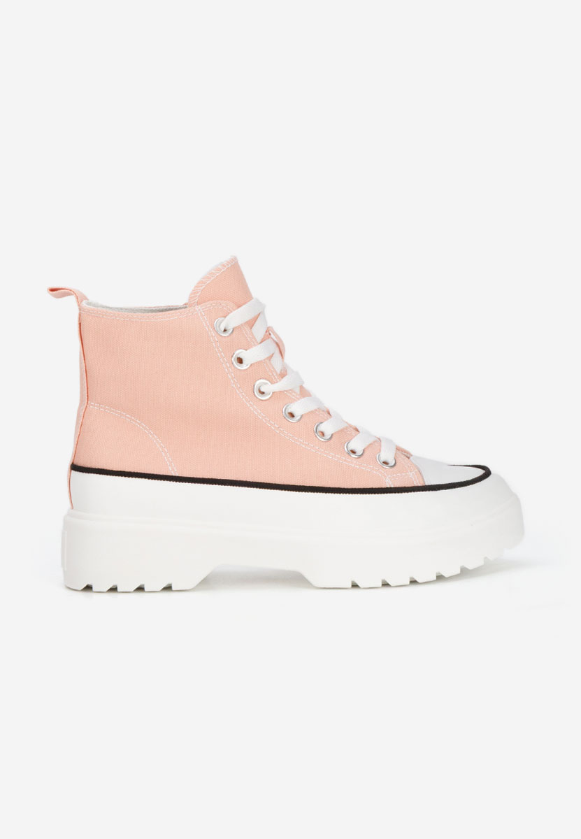 Scarpe da ginnastica High-Top Fiorela rosa