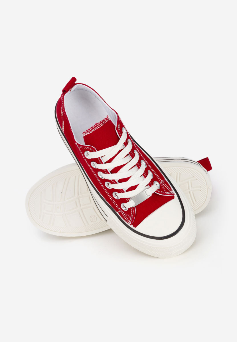 Scarpe da ginnastica con piattaforma Kimala rosso