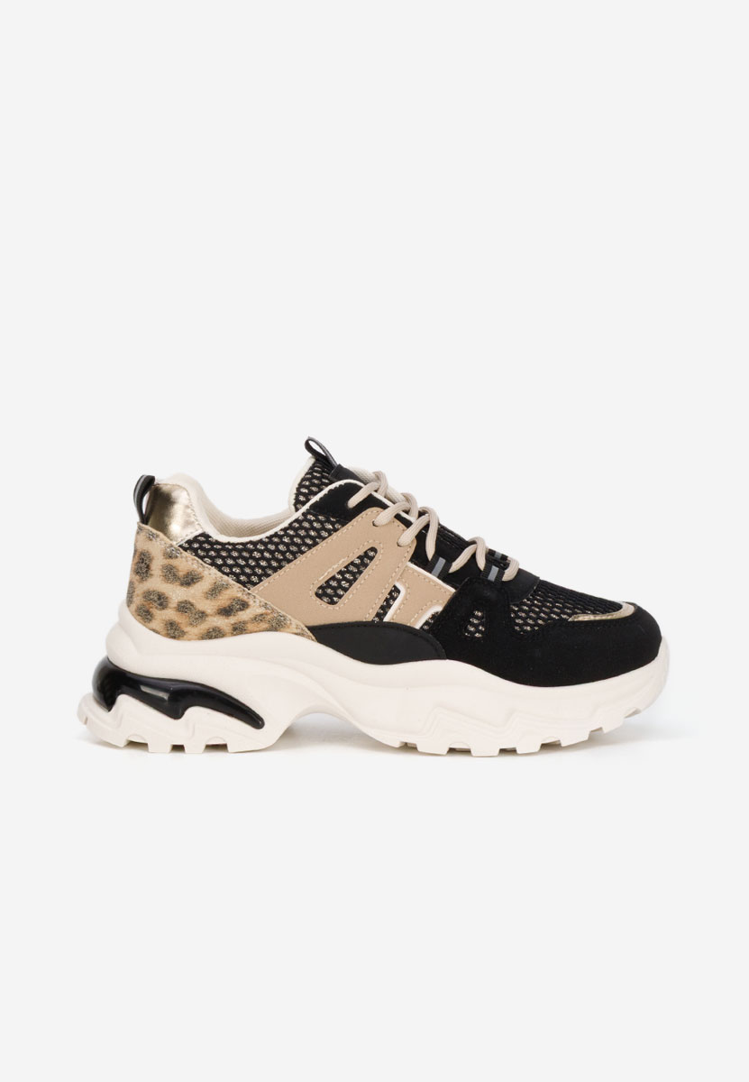 Sneakers con plateau Kiria nero