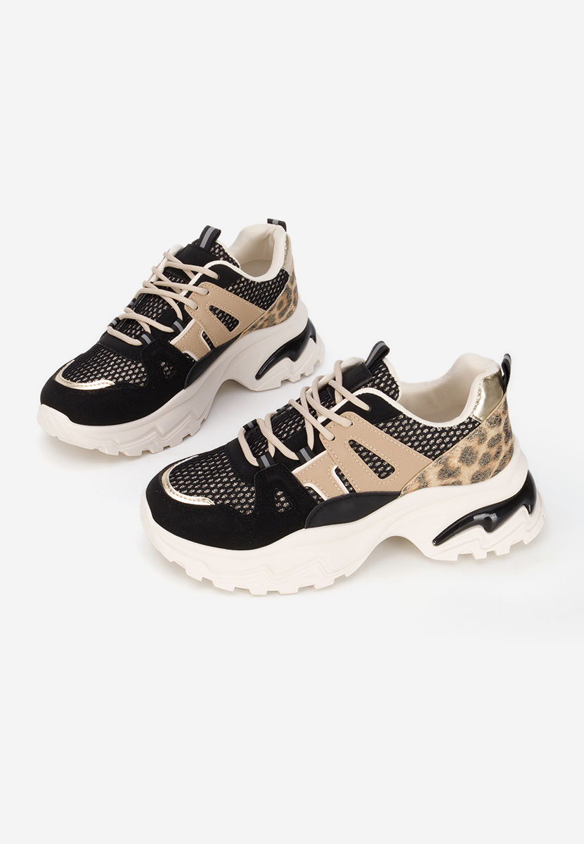 Sneakers con plateau Kiria nero