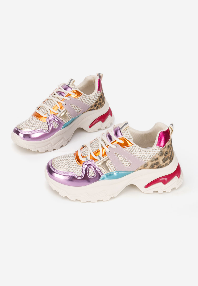 Sneakers con plateau Kiria colorate