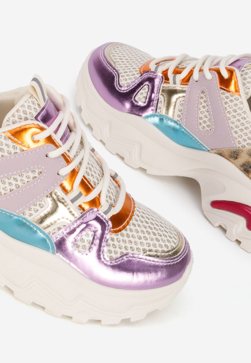 Sneakers con plateau Kiria colorate