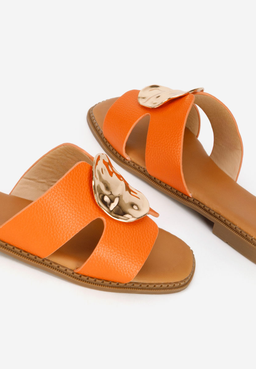 Ciabatte donna Klarina arancioni