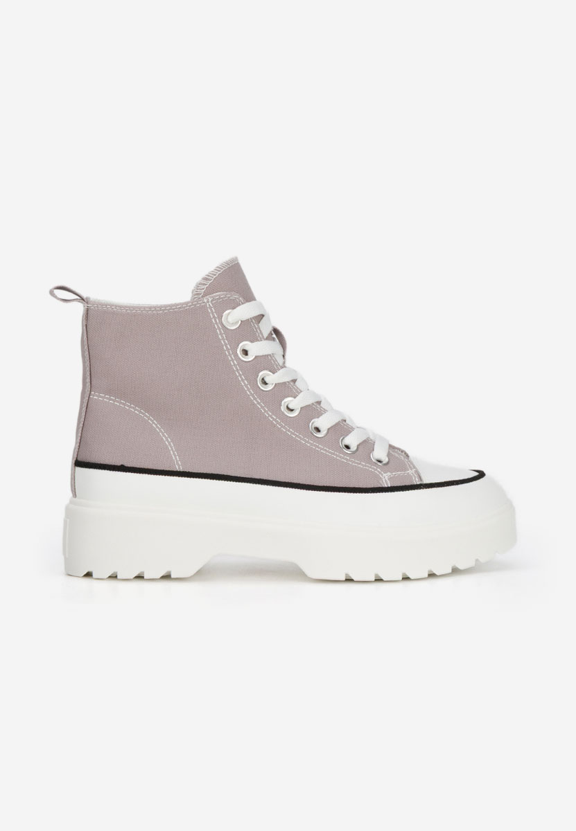 Scarpe da ginnastica High-Top Fiorela grigio
