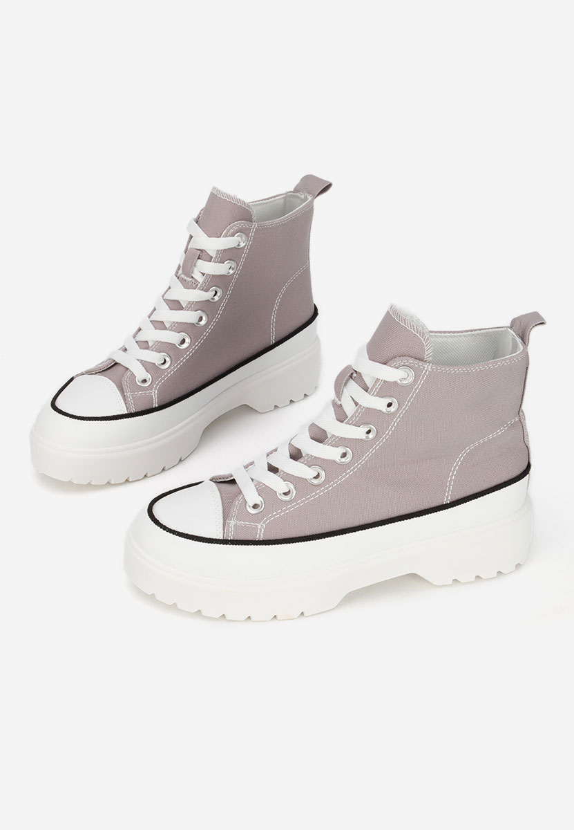 Scarpe da ginnastica High-Top Fiorela grigio