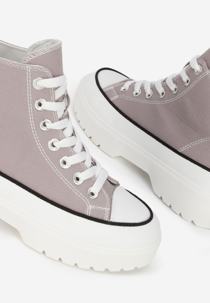 Scarpe da ginnastica High-Top Fiorela grigio