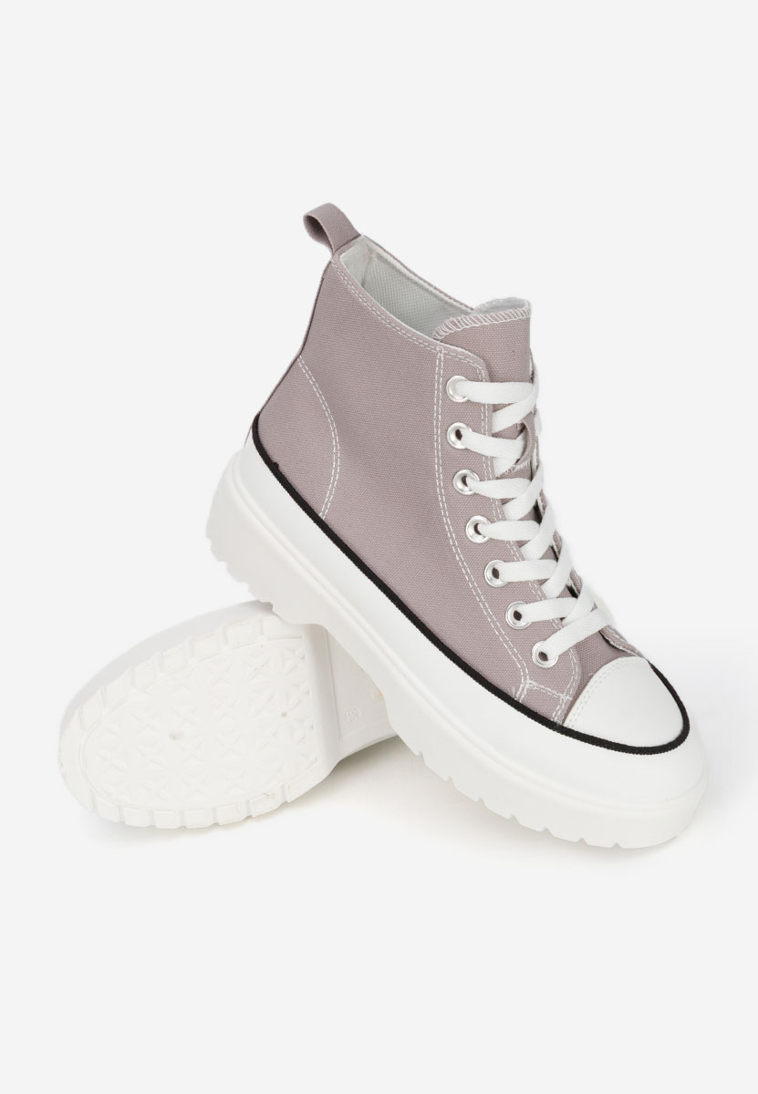 Scarpe da ginnastica High-Top Fiorela grigio