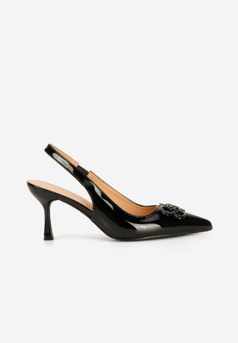 Décolleté Slingback Beatrise nero