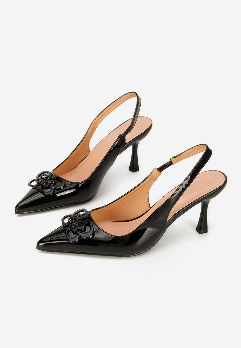 Décolleté Slingback Beatrise nero