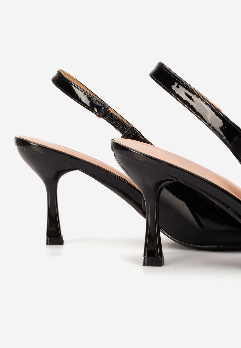 Décolleté Slingback Beatrise nero