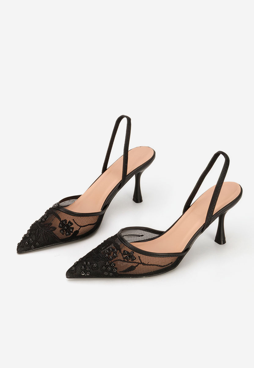 Décolleté Slingback Florias nero