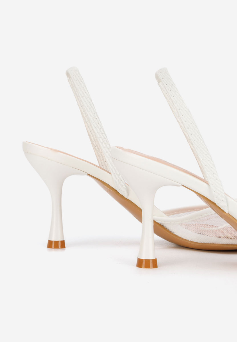 Décolleté Slingback Florias bianchi