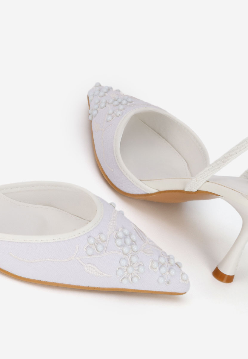 Décolleté Slingback Florias V2 bianchi