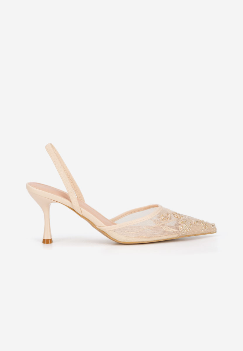 Décolleté Slingback Florias beige