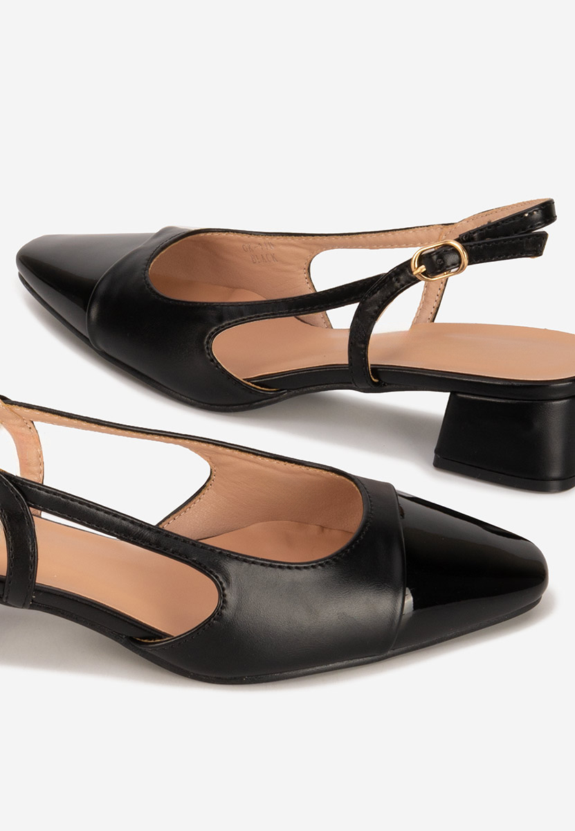 Décolleté Slingback Alexonia nero
