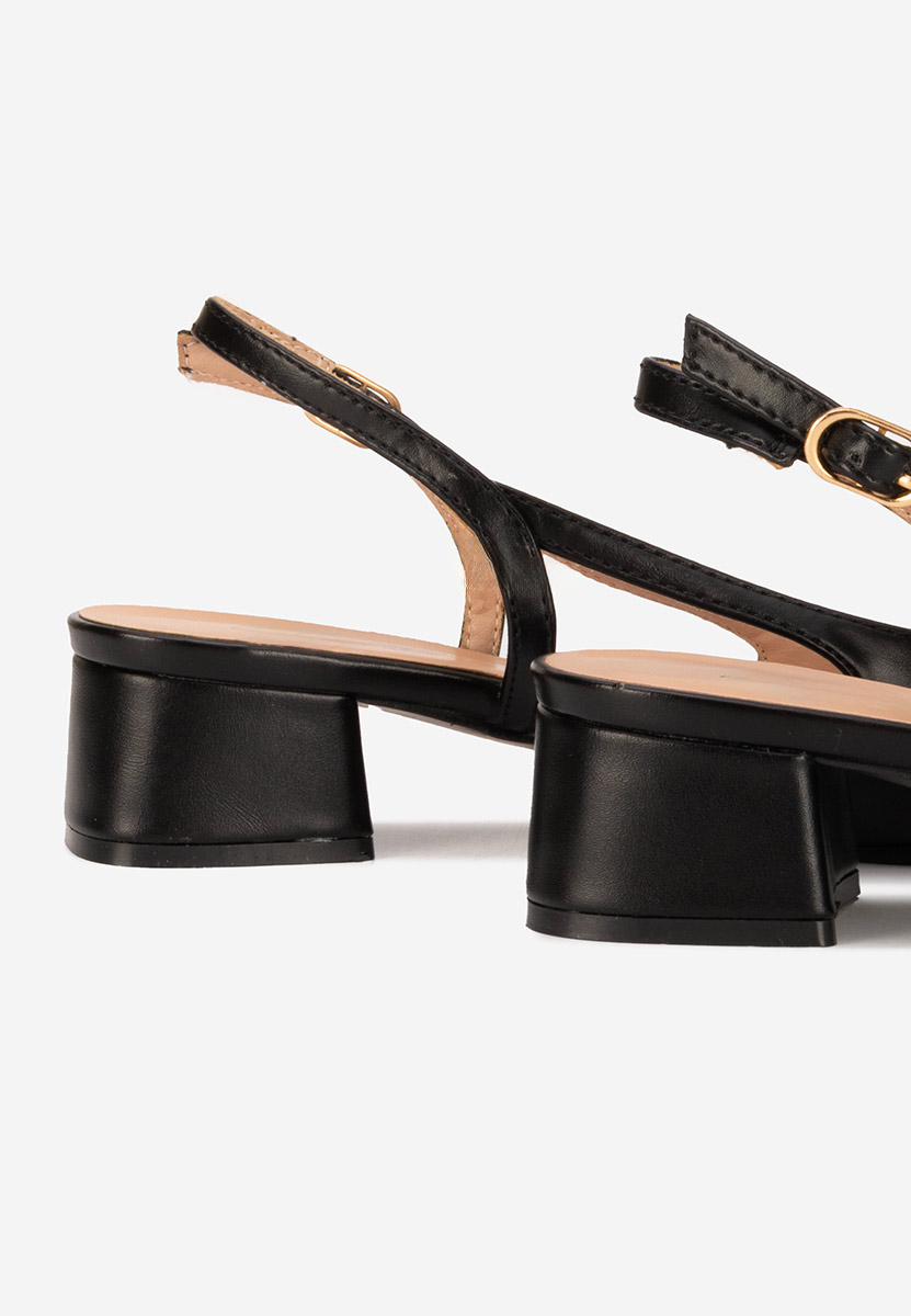 Décolleté Slingback Alexonia nero