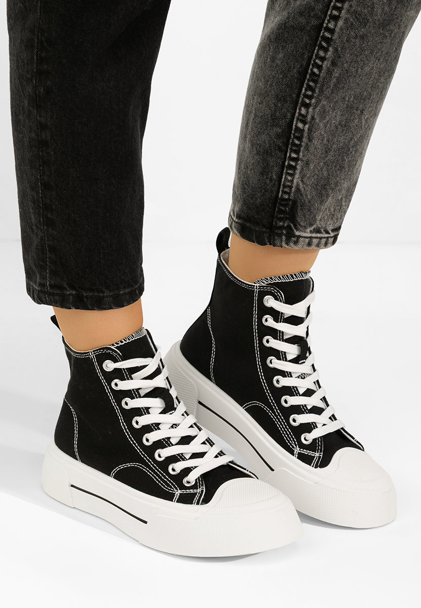 Scarpe da ginnastica High-Top Minoda nero
