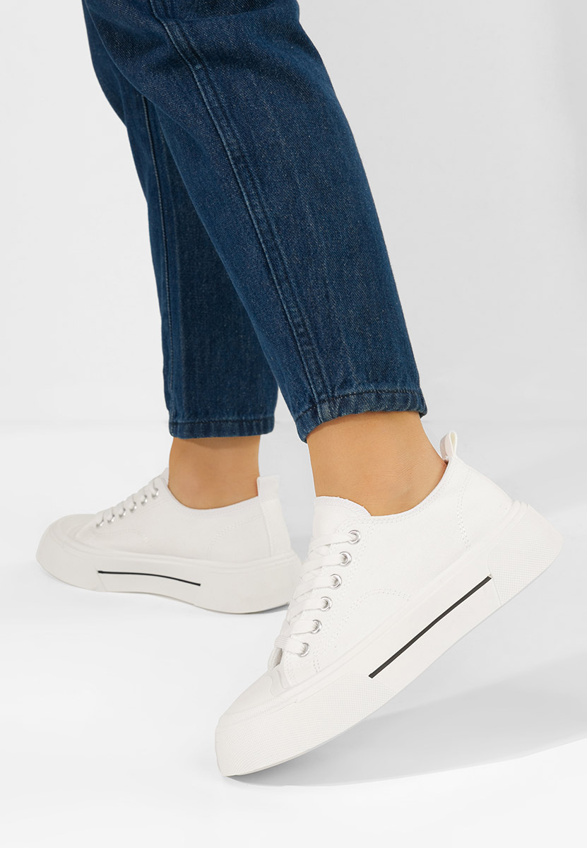 Scarpe da ginnastica donna Jessia bianchi