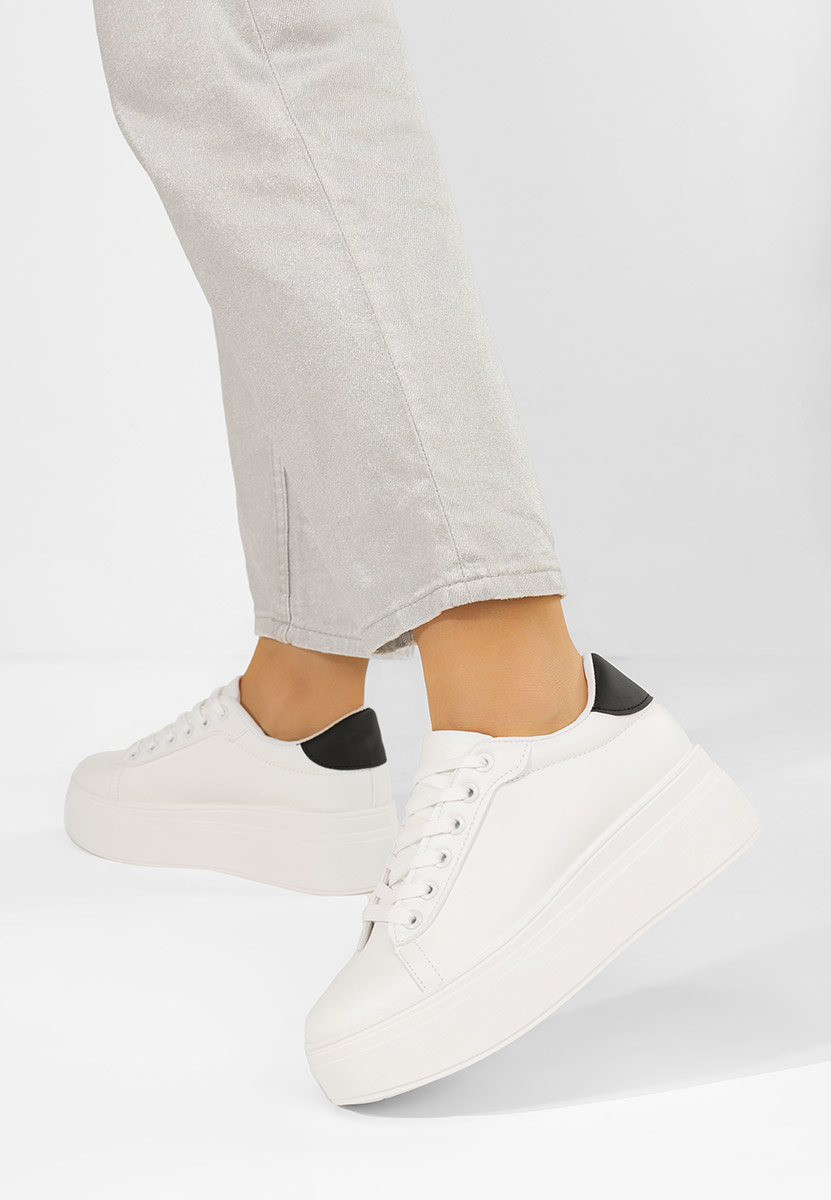 Sneakers con plateau Albea V2 bianchi