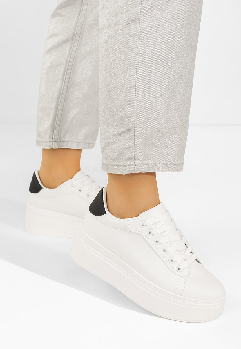 Sneakers con plateau Albea V2 bianchi