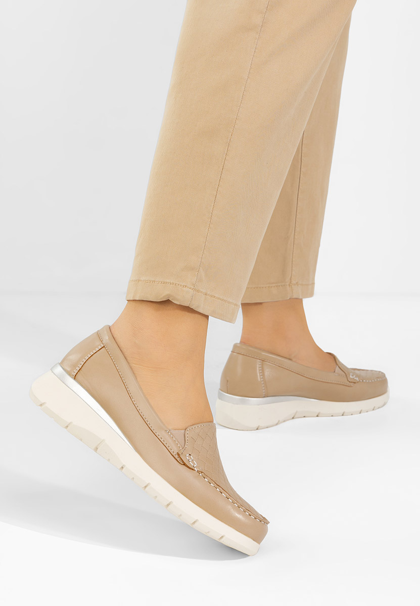 Mocassini da donna Seona V2 beige