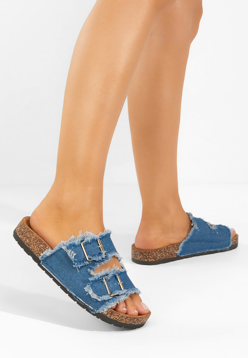 Ciabatte donna estive Omiela denim