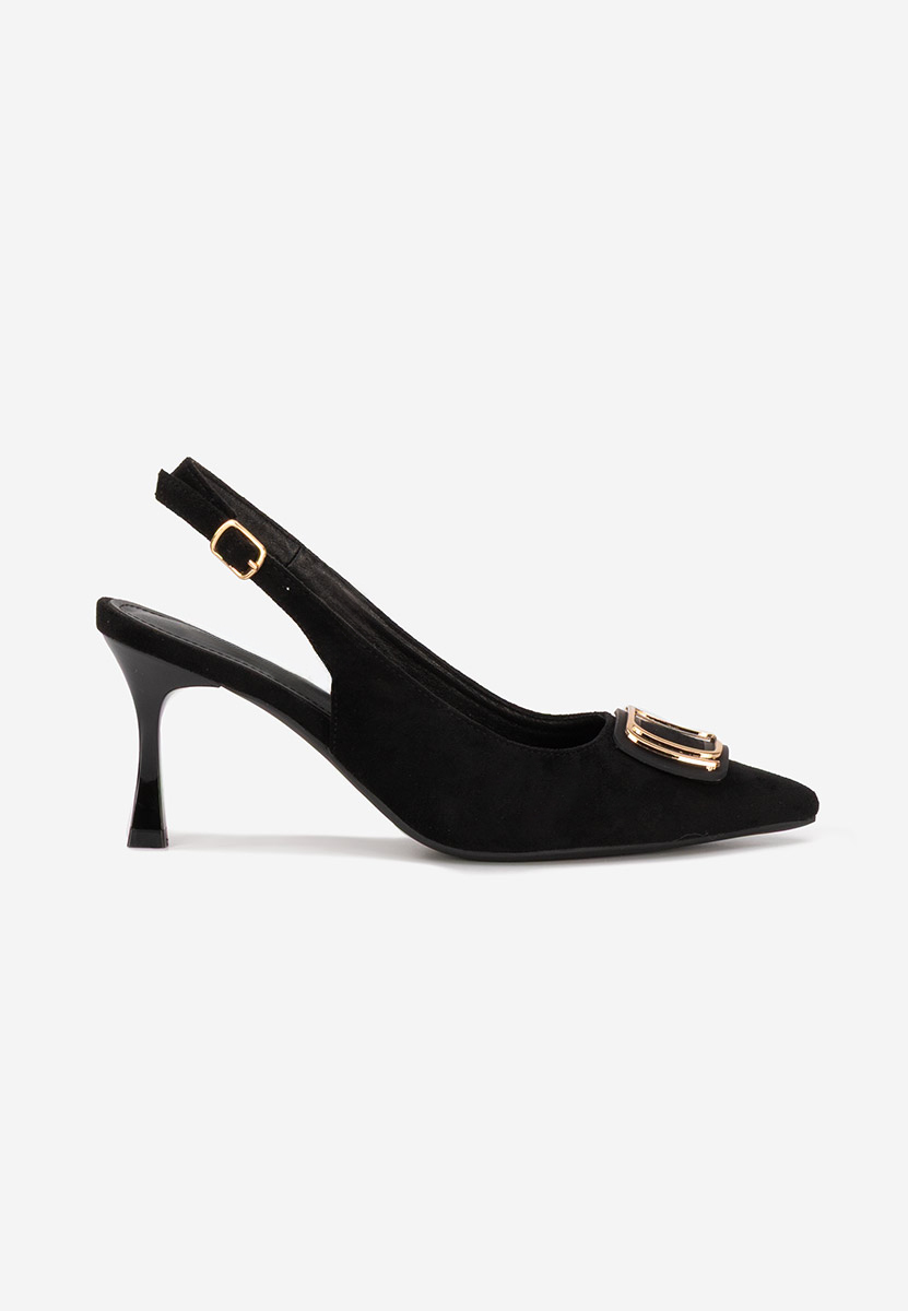 Décolleté Slingback Cristelia nero
